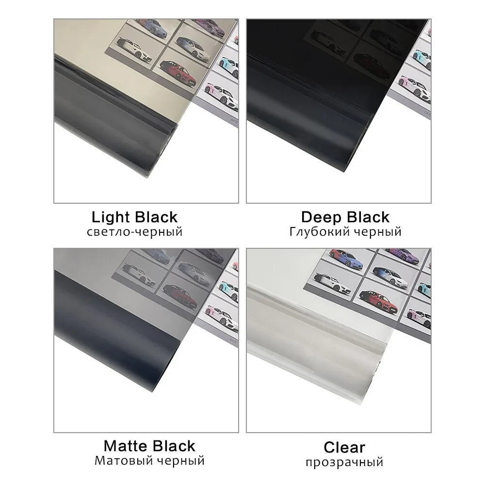 50cmx200cm Car Headlight Tint Film Smoke Fog Light Vinyl