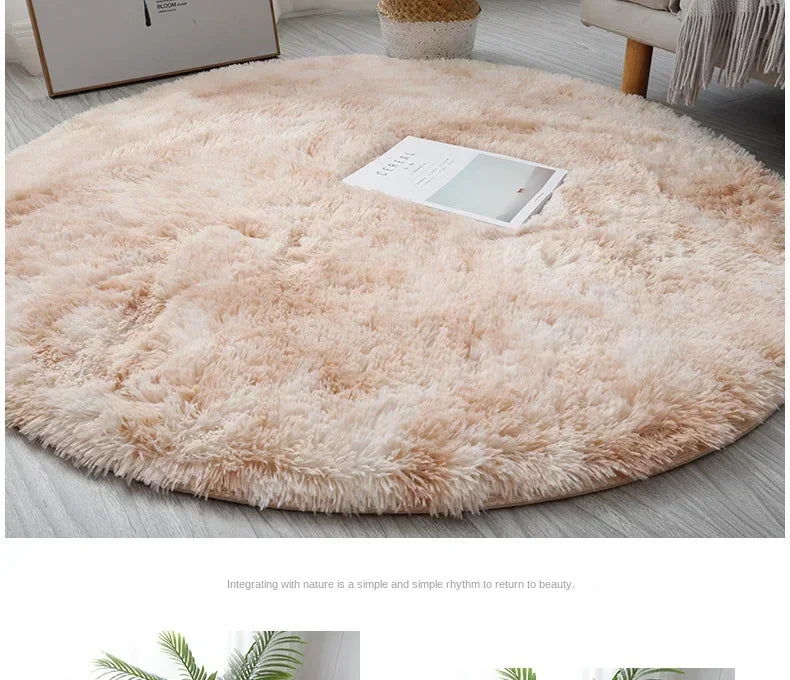VIKAMA Simple Pink Girly Heart Plush Carpet Bedroom Bed Blanket Room Full Of Easy To Care Carpet Cute Princess Carpet Home Decor