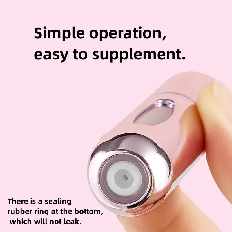 5ML Portable Travel Perfume Spray Bottle with Skin Care Tools Convenient and Easy to Carry Great for On-the-go Use and Touch-ups