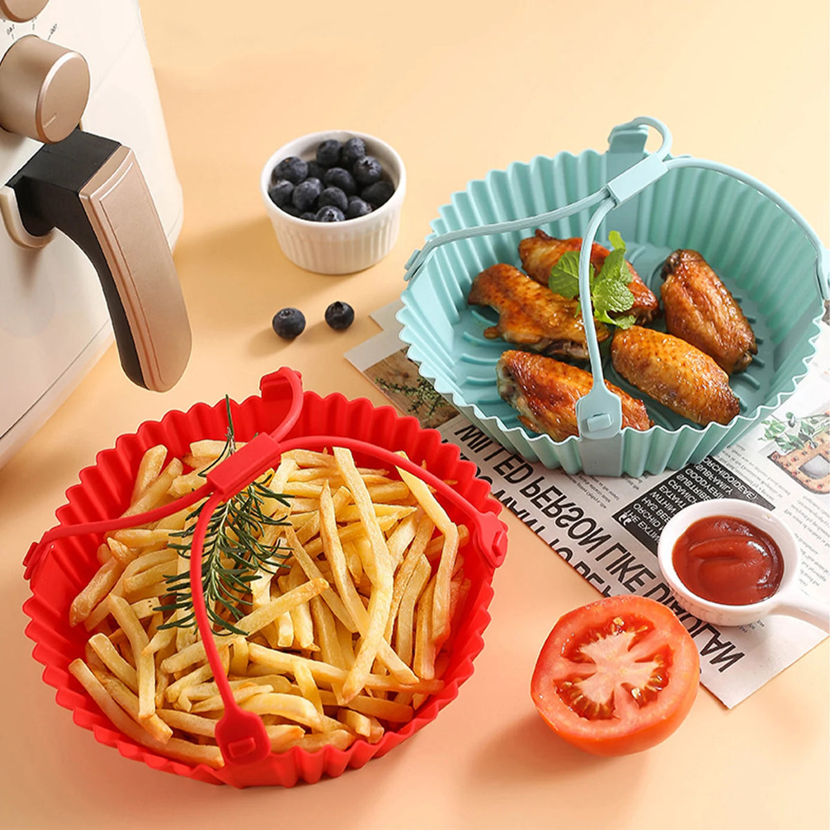 Reusable Silicone Air Fryer Liner