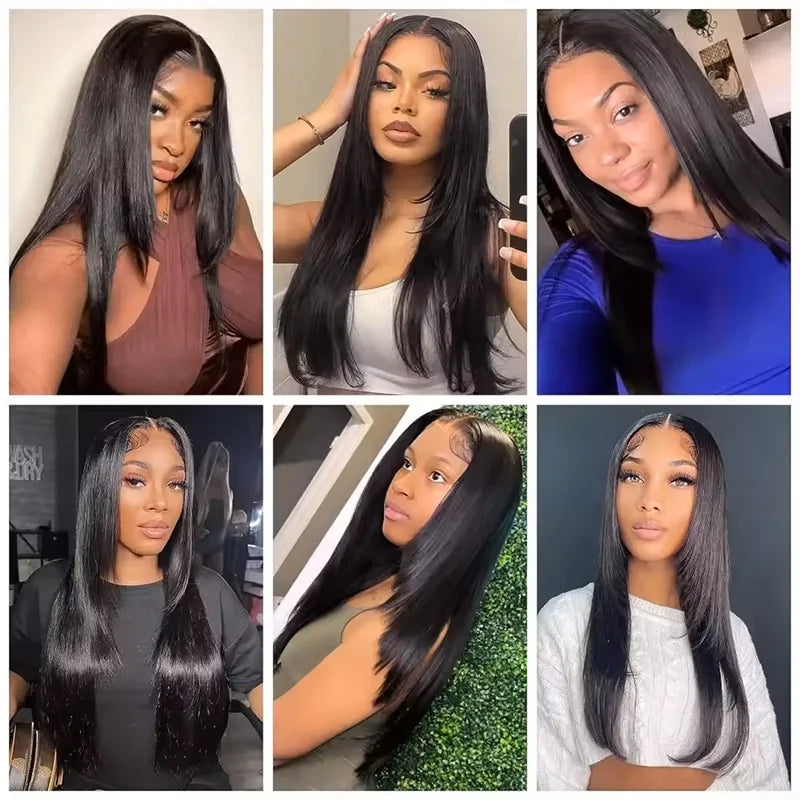 12A 10-30 Inch 1-5PCS 60g/Pck Afro Straight Human Hair