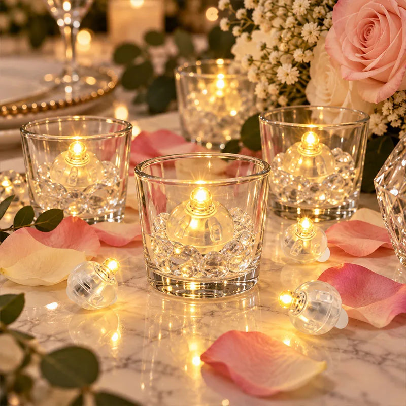 Mini Round LED Ball Lights, Lantern Decor