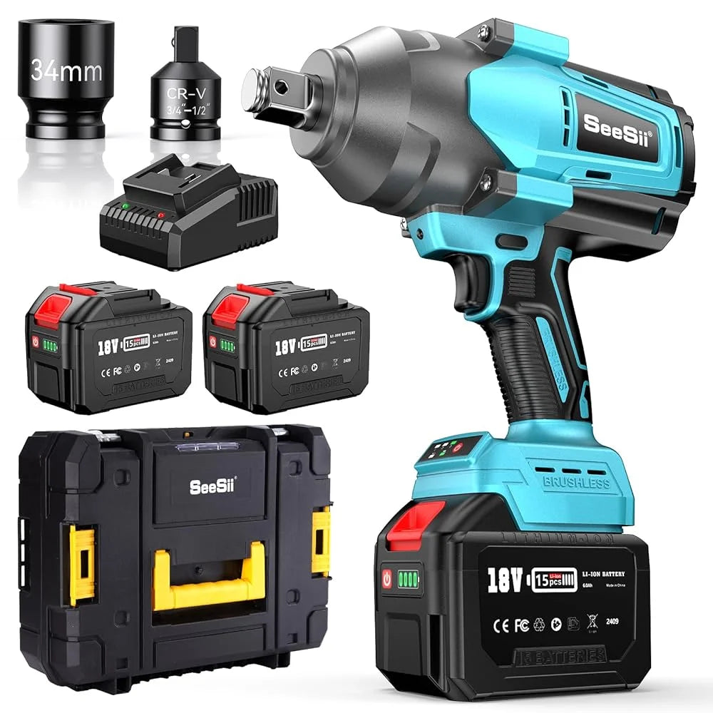 SEESII High-Torque Electric Impact Wrench