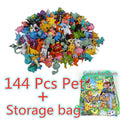 144 Style Pokemon Figure Toys Anime Pikachu Action Figure
