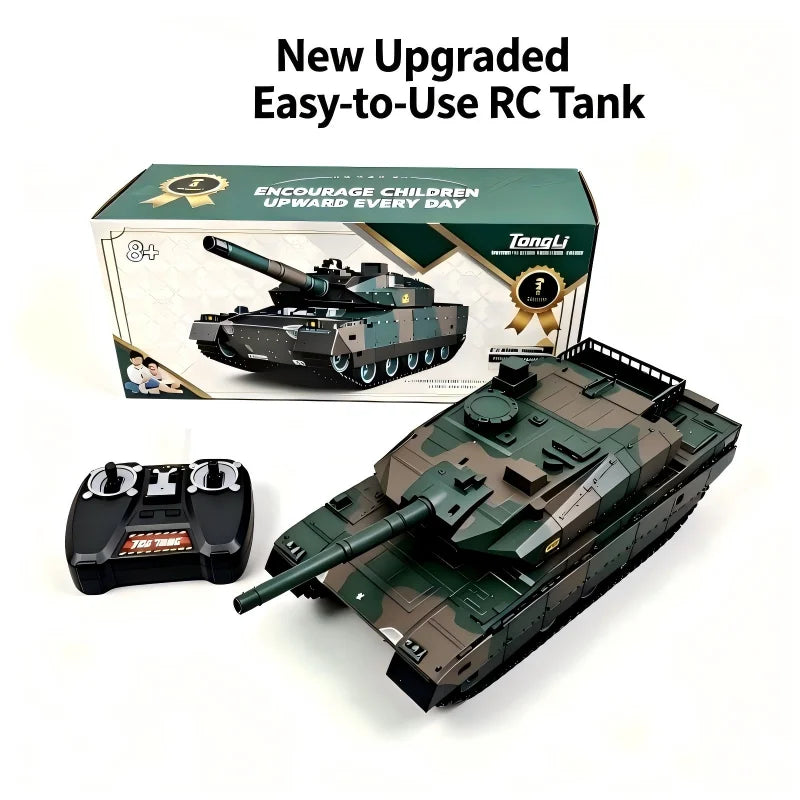 TONGLI Large RC Battle Tank Tracked Off-Road Vehicle