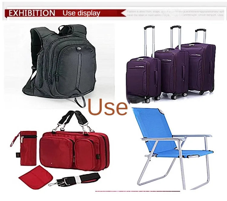 600D Encrypted Thickend Oxford Fabric PVC Waterproof By The Meter for Tent Floor Mat Bags Seiwng Coth Plain Durable Wearable Red