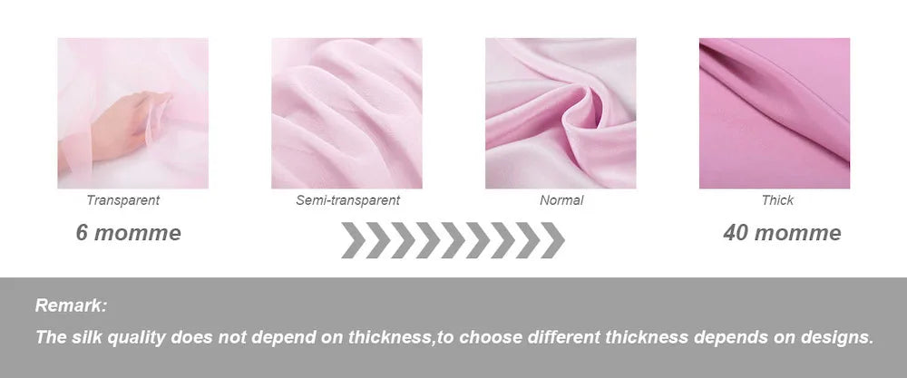 CISULI Pure Silk Stretch Satin Fabric,16momme,Width 140cm,Silk Lycra,Shirt and Dress Cloth Material