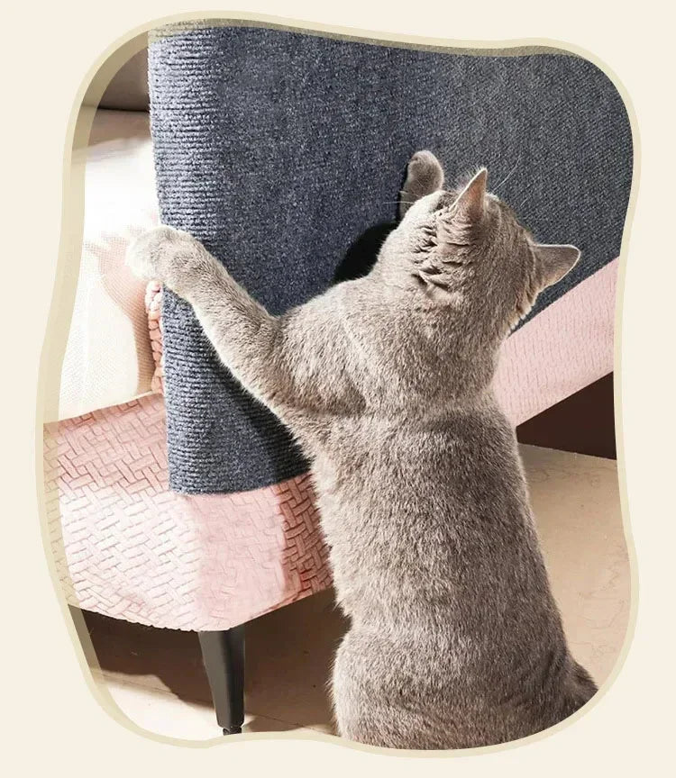 Sofa Scratching Post for ats Stuff Self- Adhesive Tape Carpet Scrapers for Cats Claw Sharpener Scratcher Accessories Scraper Pet