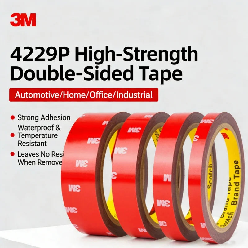 3M 4229P VHB Double Sided Adhesive Strong Traceless Waterproof