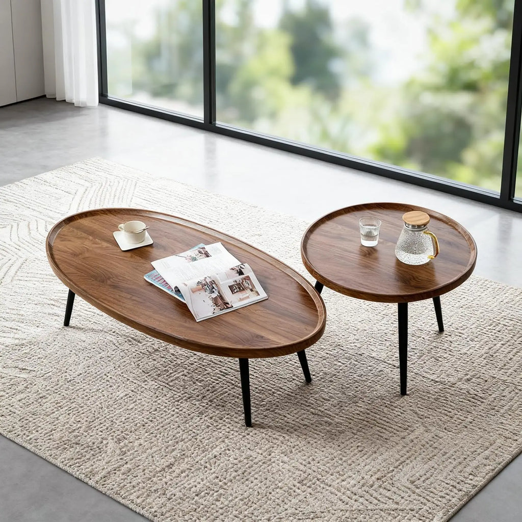 Nesting Coffee Table Set Of 2