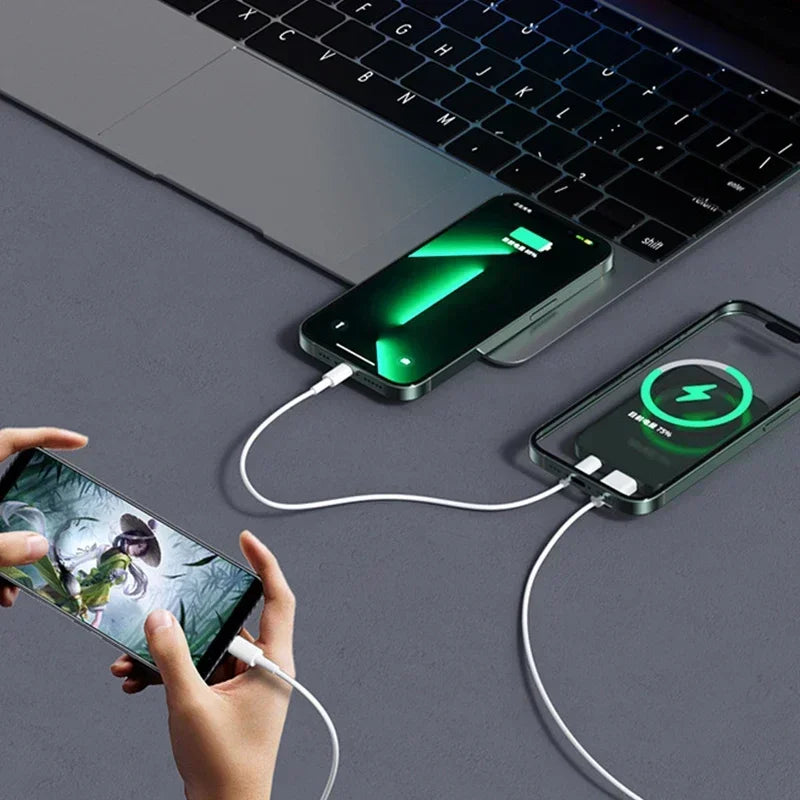 10000mah Portable Macsafe Magnetic Power Bank Fast Wireless Charger For iphone 12 13 14 Pro Max External Auxiliary Battery Pack