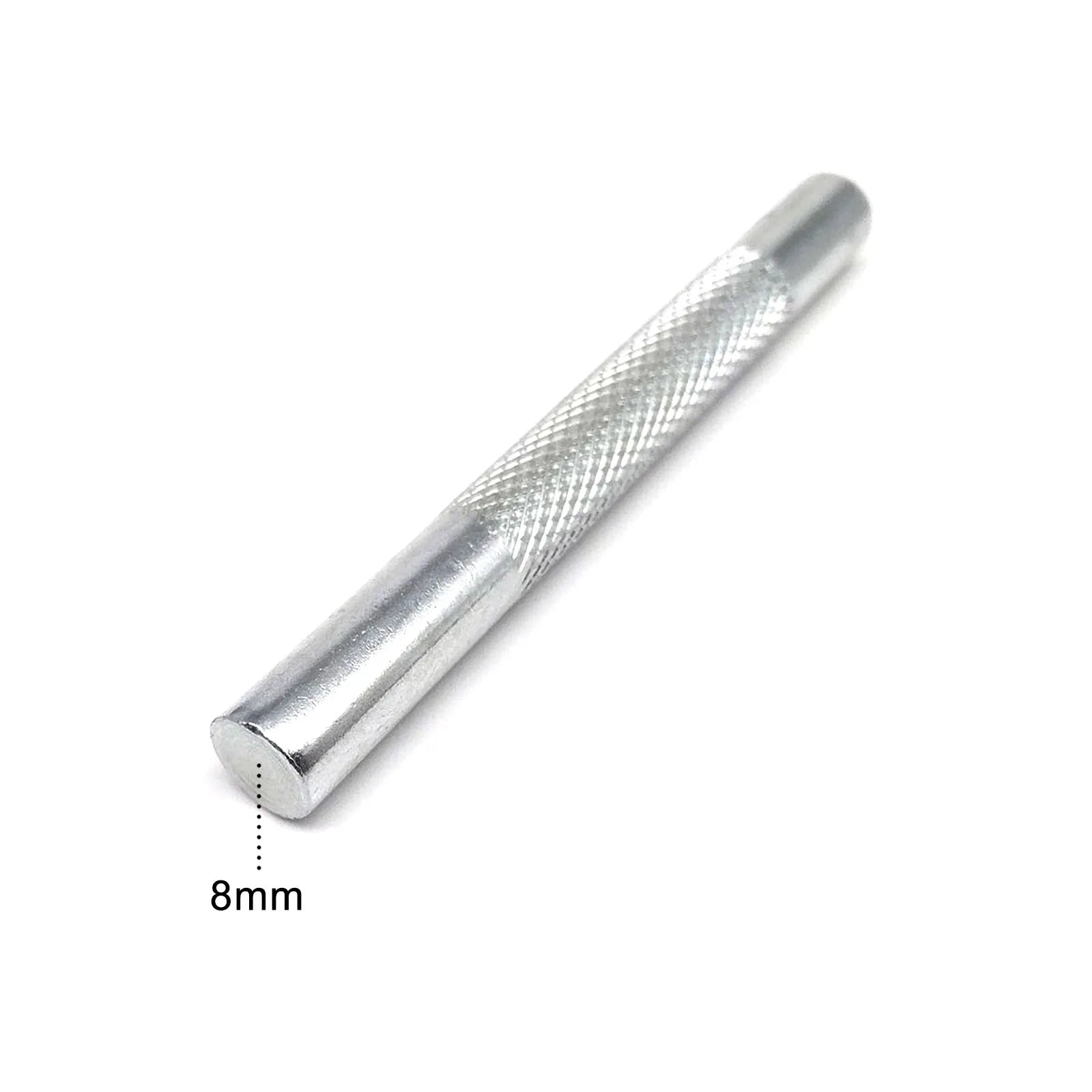 6mm 8mm 10mm Die Punch Tool Steel Rod for Metal Double Cap Side Round Rivet Decorative DIY Nailhead Spike Stud