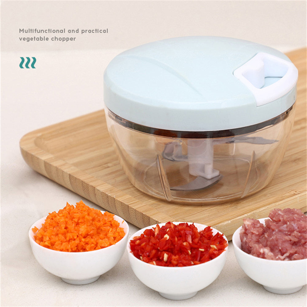 Garlic Chopper Manual Chopper Chopper Blender Portable Manual Food Vegetable Fruit Meat Grinder Kitchen tools