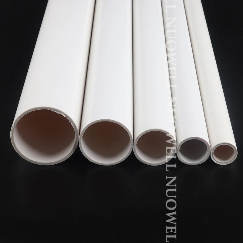 2Pcs 50CM Length O.D 20-110mm PVC Pipe Garden Irrigation Inlet Pipe Fittings Aquarium Fish Tank Water Supply UPVC Tube