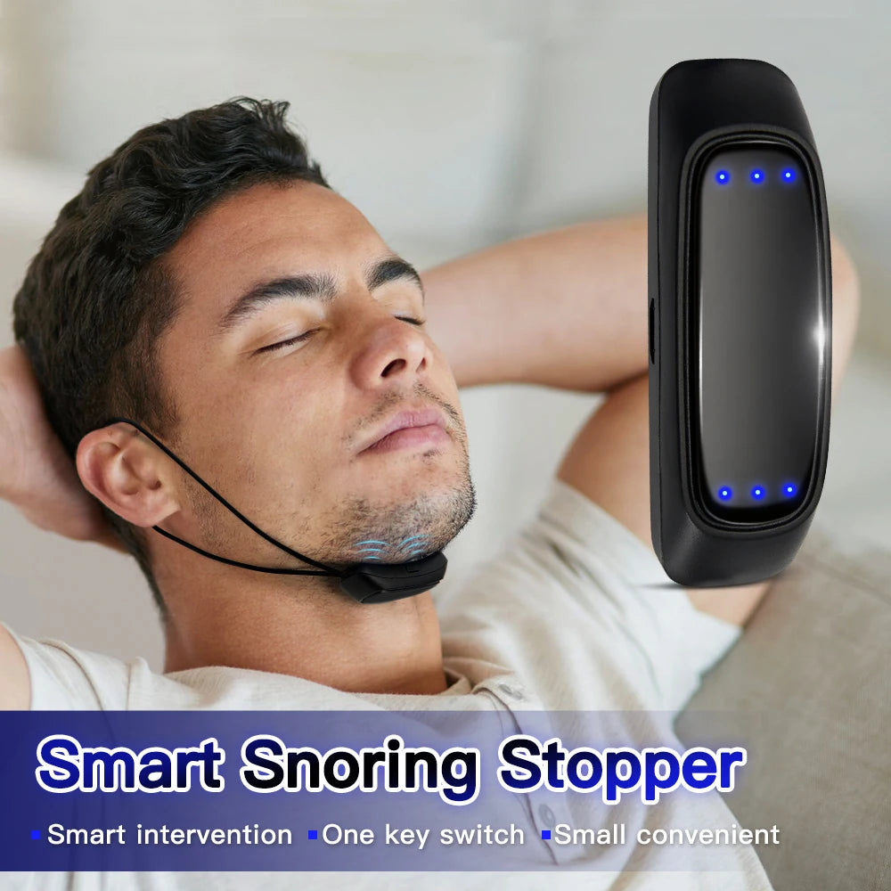 Portable Anti-Snore Sleep Aid Device