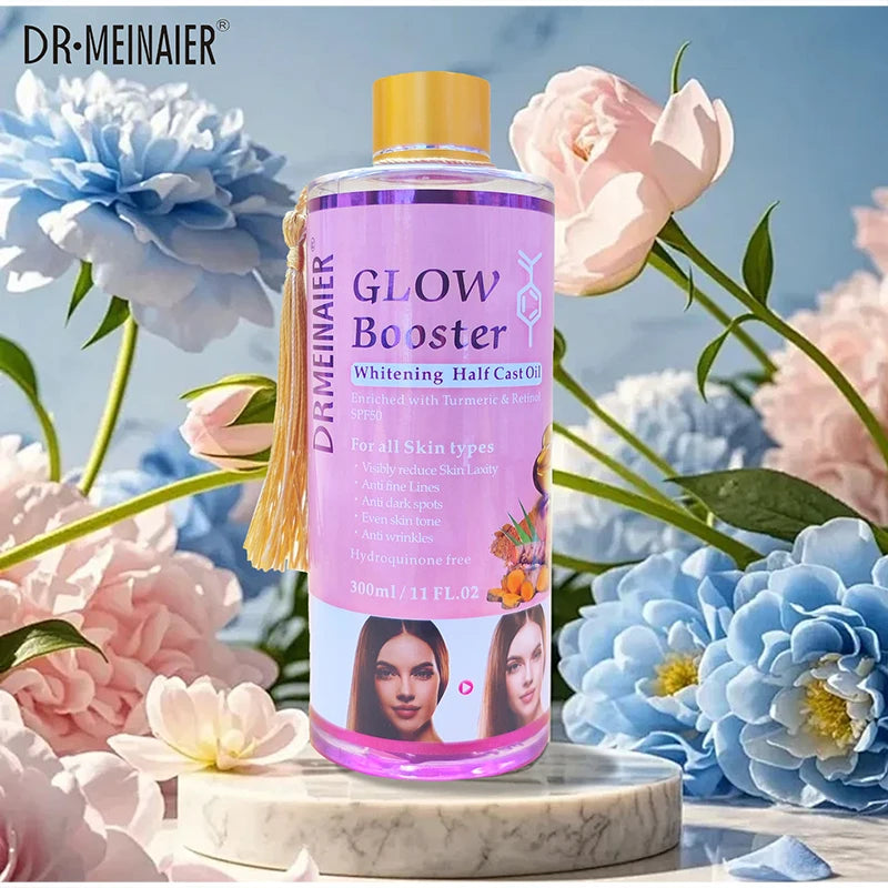 300ml Alpha Arbutin And Kojic Acid Brighten Serum Face & Body Moisturizer Nourishing Brighten Body Oil Body Face Skin Care