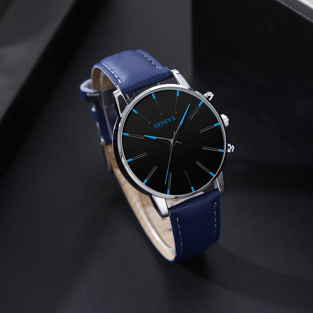 Set, Casual Men's Watchs Men's Watch Set Quartz Watch