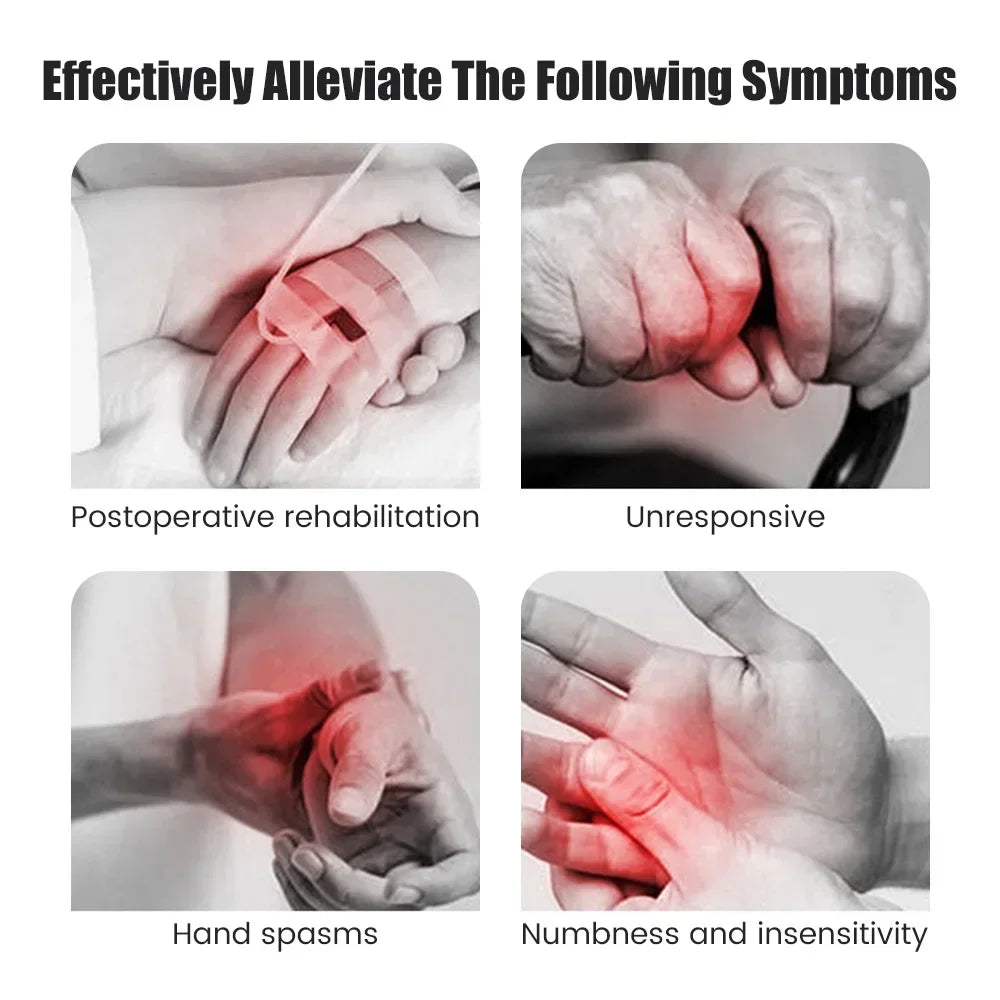Left &amp; Right Hand Finger Rehabilitation Exerciser Robot Gloves