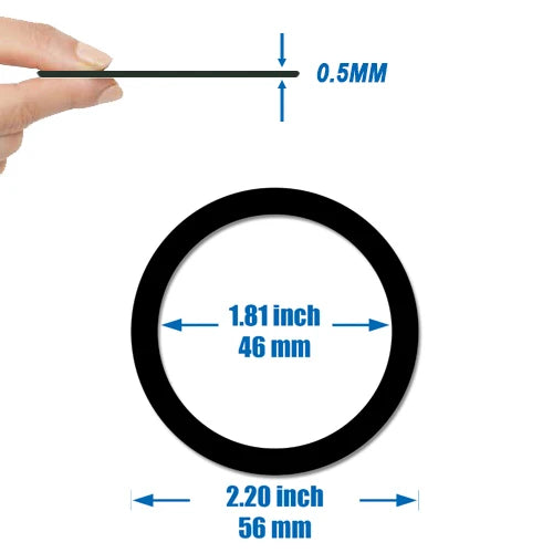 6Pcs for Magsafe Magnetic Plate Ring Universal Metal Sticker Support Wireless Charger Metal Plate Sheet for Magnet Car Holder
