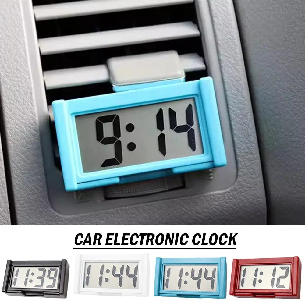 Mini Digital Clock Large Screen Car Dashboard Electronic Clock