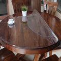 1pcs thickness 1.0mm Soft glass PVC plastic tablecloth  transparent tablecloth waterproof kitchen pattern oil soft cloth