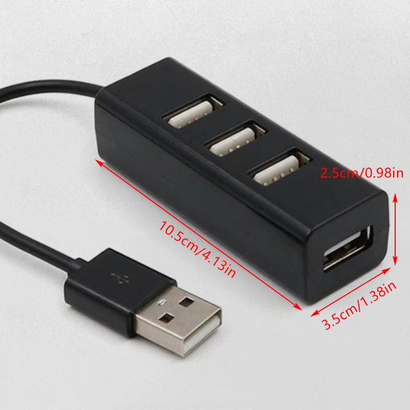 USB Hub USB Separators High Speed 4-Port Expander Power Hub