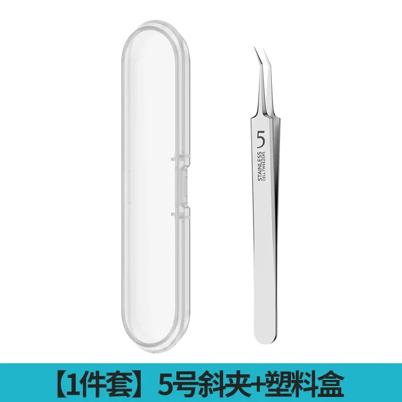 Acne Needle Blackhead Clip Remover Extraction Pore Black Head Clean Face Skin Care Cleansing Needle Blemish Removal Tool