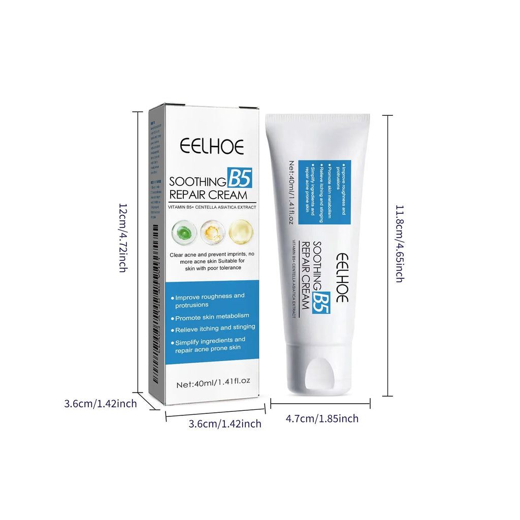 EELHOE B5 Moisturizing Repair Cream Moisturizing Brightening Skin Color Repairing Skin Barrier Moisturizing Skin Care Face Cream