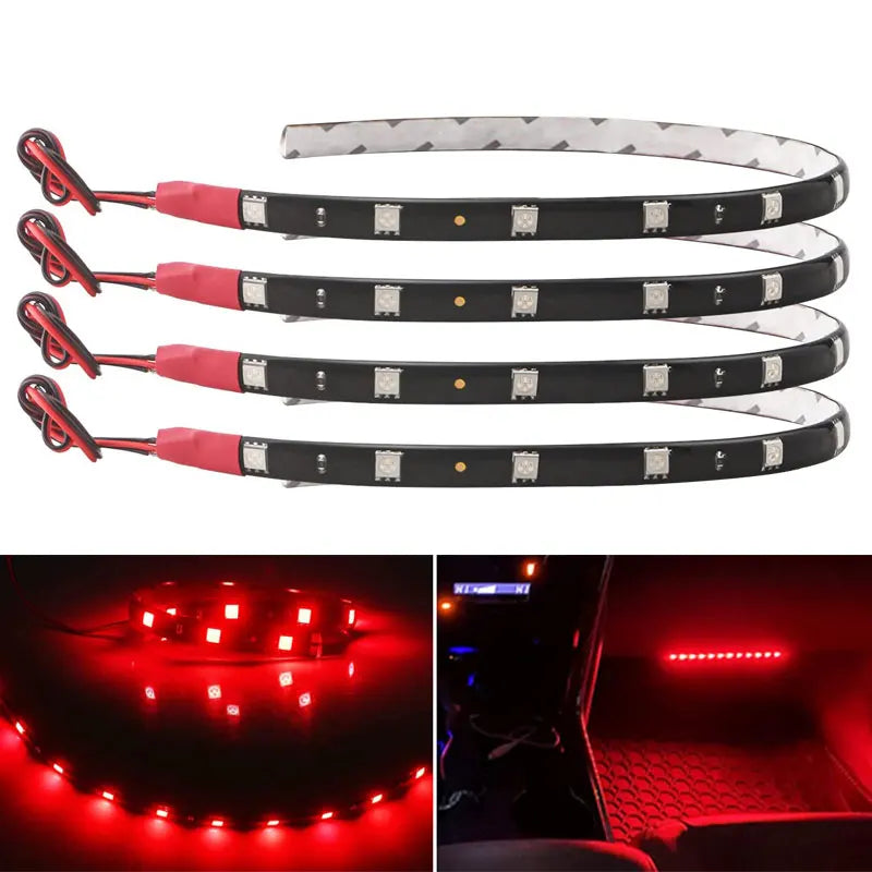 12V 30cm Waterproof Flexible Car LED Strips