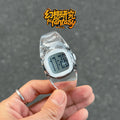 Y2K Fully Transparent Watch — Minimalist See-Through Design, Paired with an Acrylic Strap (Fits Wrist Circumference ≤ 18 cm)