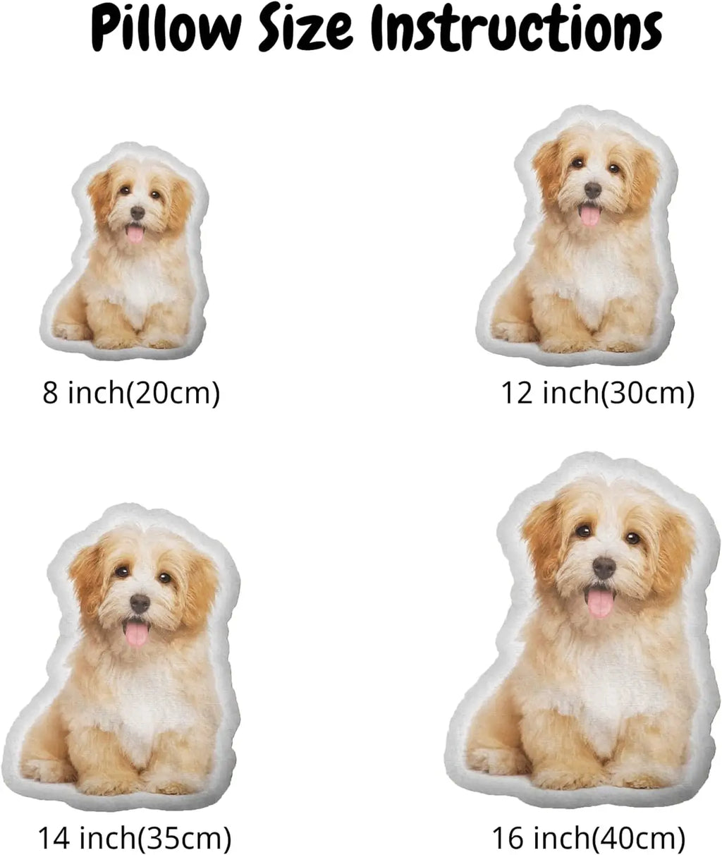 Customised Funny Cat Cushions & Dog Seat Cushions Personalised Photo Cushions for Birthday Gifts Pet Memorial Customisation