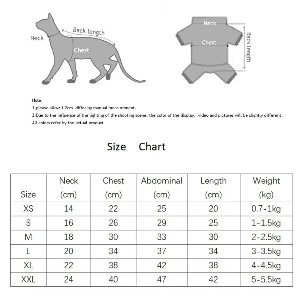 Sweet Spring Elegant Pink Suit for Sphynx Cat 4-legged Coat Hat Tail Cover Sweatshirt Set for Female Cats Jumpsuit for Devon Rex