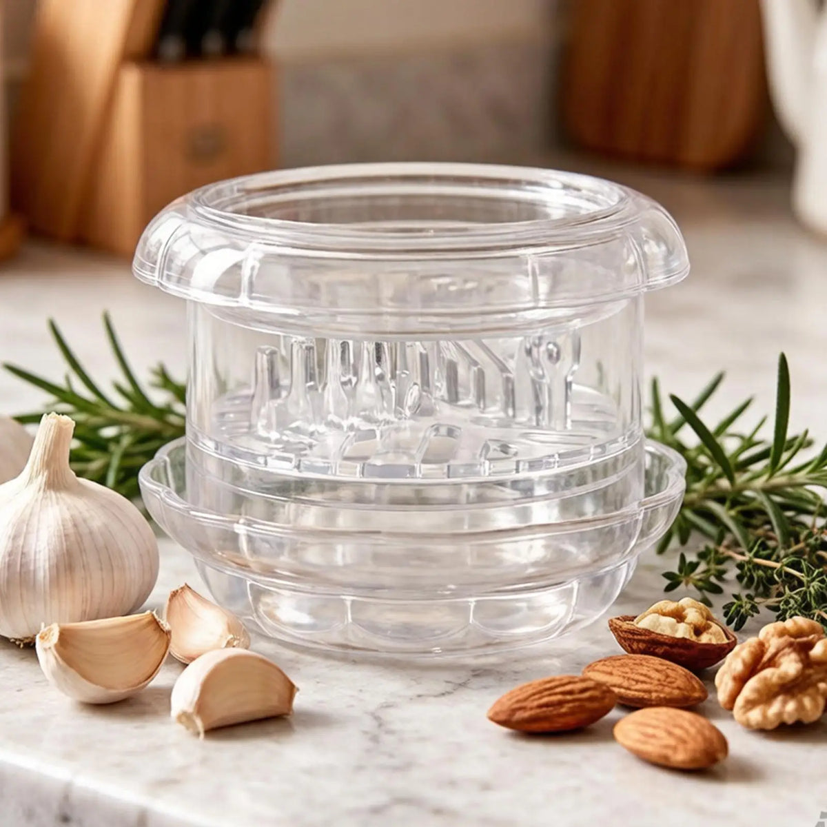 1pc Multifunctional Garlic Crusher Manual Garlic Press Roll Crusher Chopper Home Appliance Kitchen Gadgets Accessories