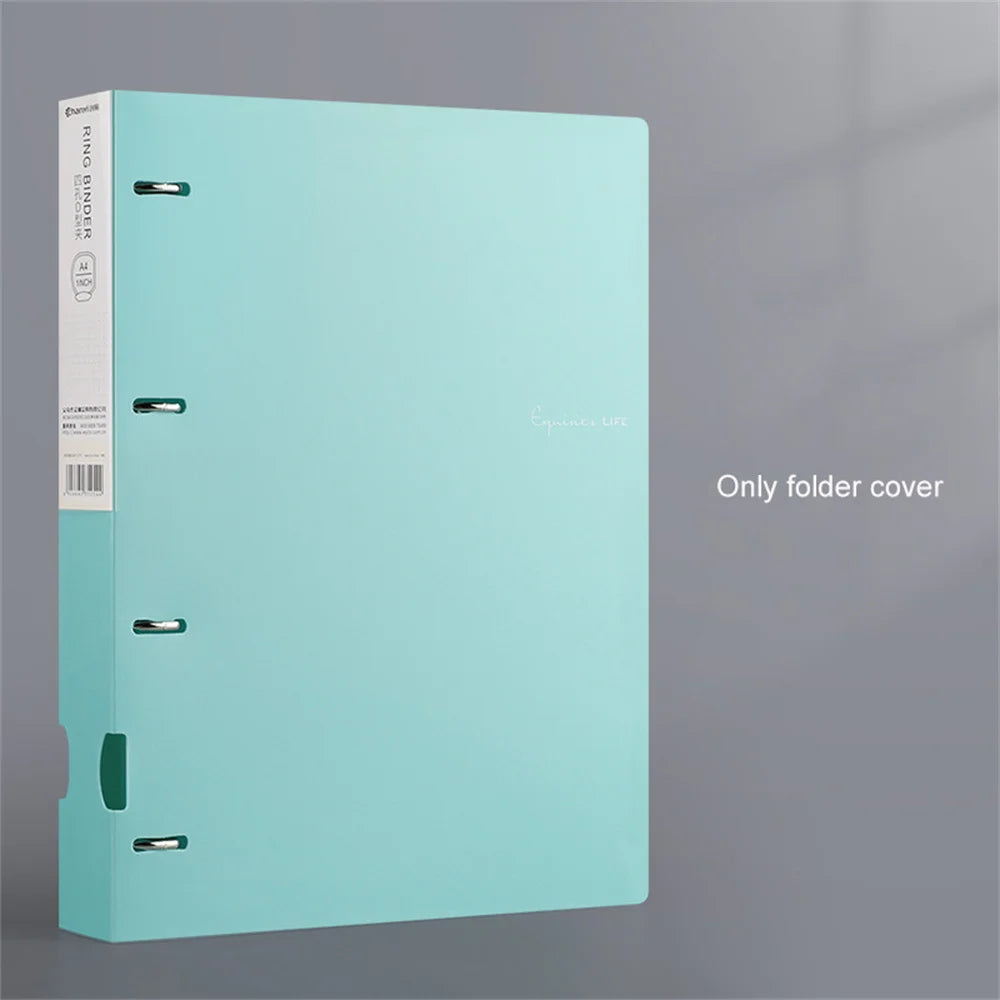 A4 Binder Folder File Folders Office Document Organizer File Binder 240 Sheets Capacity Desk Organizer Office Students Supplies