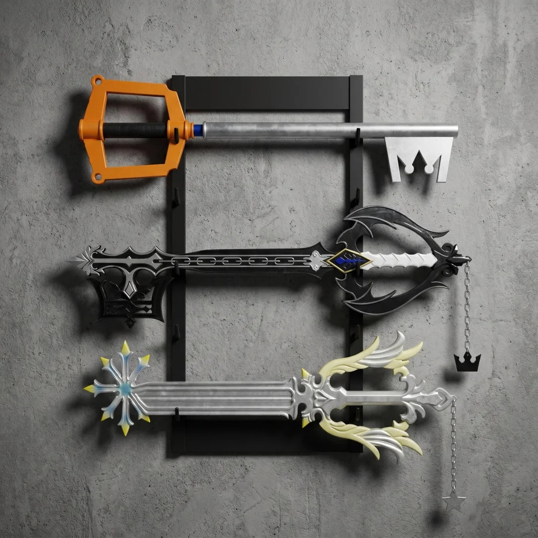 33.8inch Kingdom Hearts Sora Keyblade Katana Sword Ninja Knife