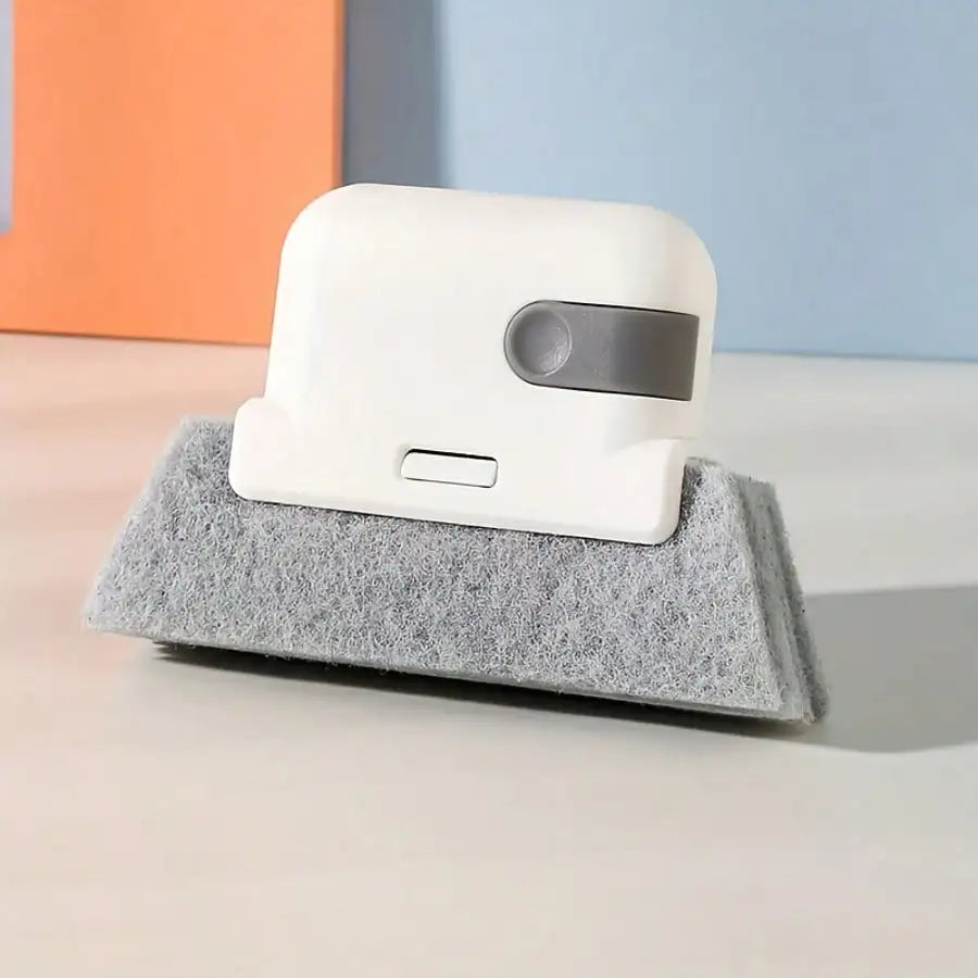 2-In-1 Detachable Window Track Cleaning Brush, Multifunctional Gap Cleaner For Door Slides, Window Sills, Kitchen Countertops And Frame Crevices, Easy To Use, Reusable, Perfect For Home Deep Cleaning