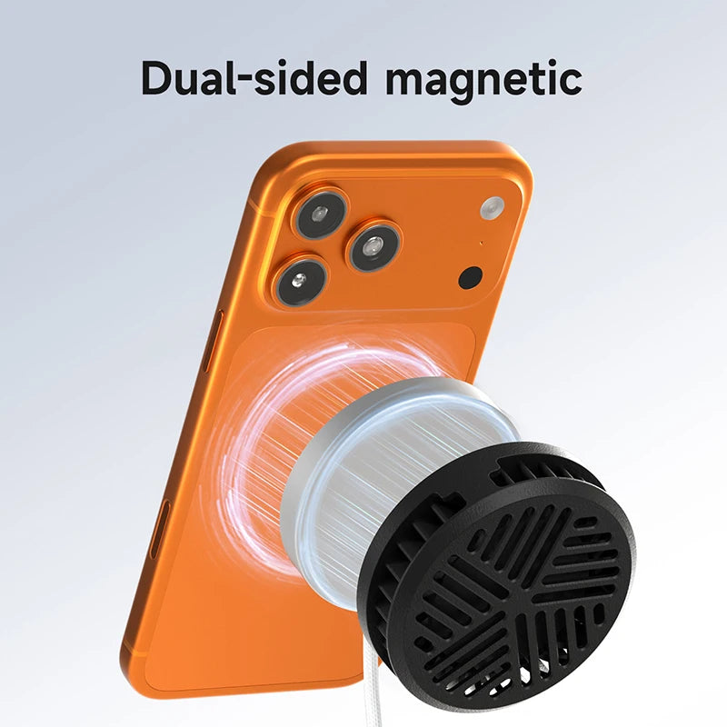 Hagibis Qi2.2 Magnetic Wireless Charger Dual-sided Magnetic 25W Fast Charging Pad for MagSafe iPhone 17/16/15/14 Pro Airpods Car