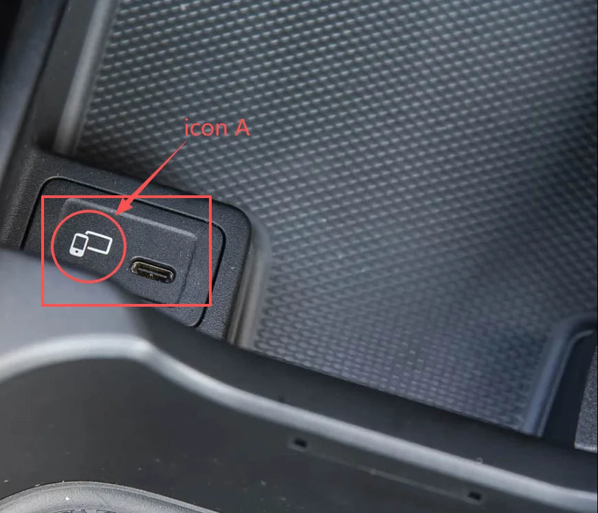 Wireless Charger For Mercedes Benz A/B GLB CLA GLA Class W177 W247 X247 AMG A35L Mobile Phone Type-c/USB Charging Accessories