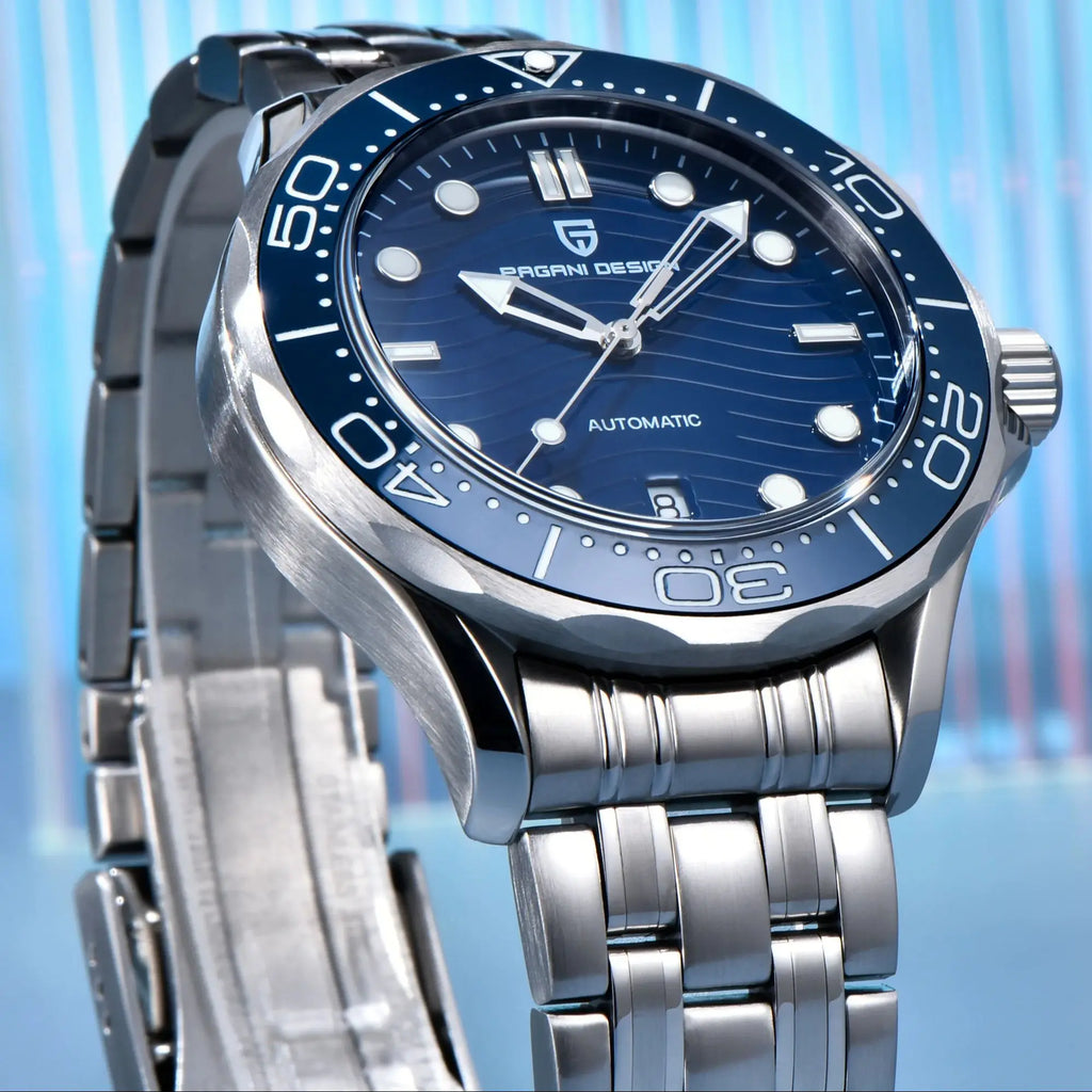 PAGANI DESIGN New V2 Waves Men's Watches 200M Diving