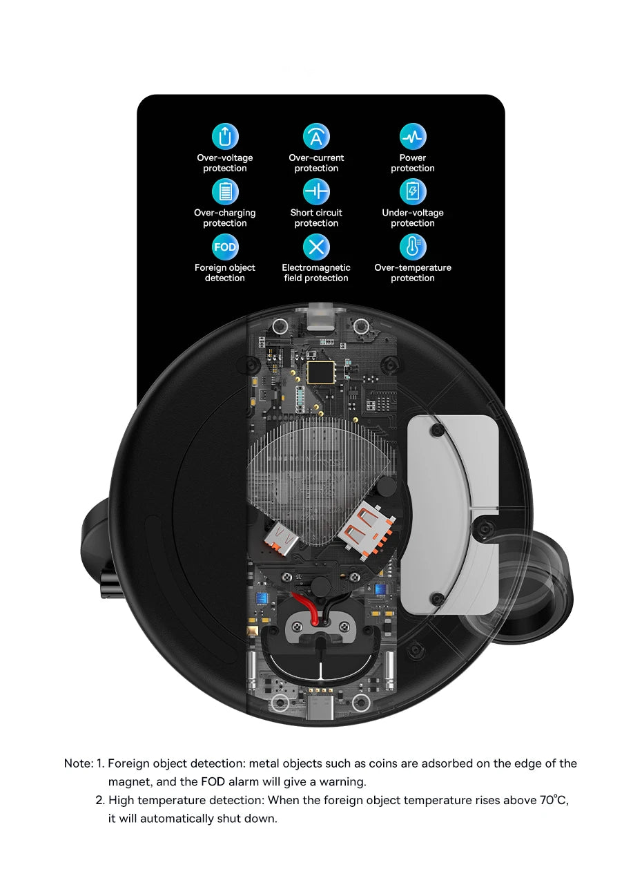 Baseus 3 in 1 20W Magnetic Wireless Charger Stand For iPhone 16 15 14 Pro Airpods Apple Watch Phone Fast Charging Station Holder