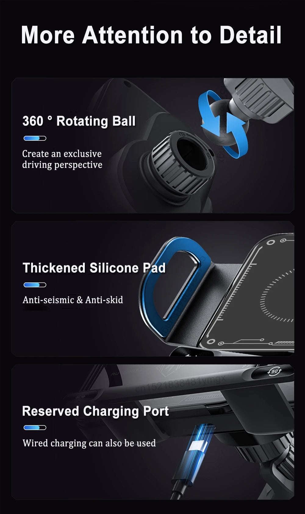 Fold Screen Car Wireless Charger For Samsung Galaxy Z Fold 6 5 4 3 2 Flip 6 5 4 3 Dual Coil Samsung Fast Charging Station