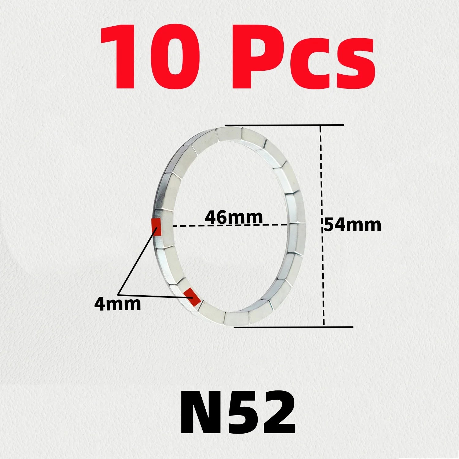 10Pcs Strong Magnet For Mobile Phone Car Mount Holder Universal Built-in Magnets For Magsafe Magnetic Wireless Charger