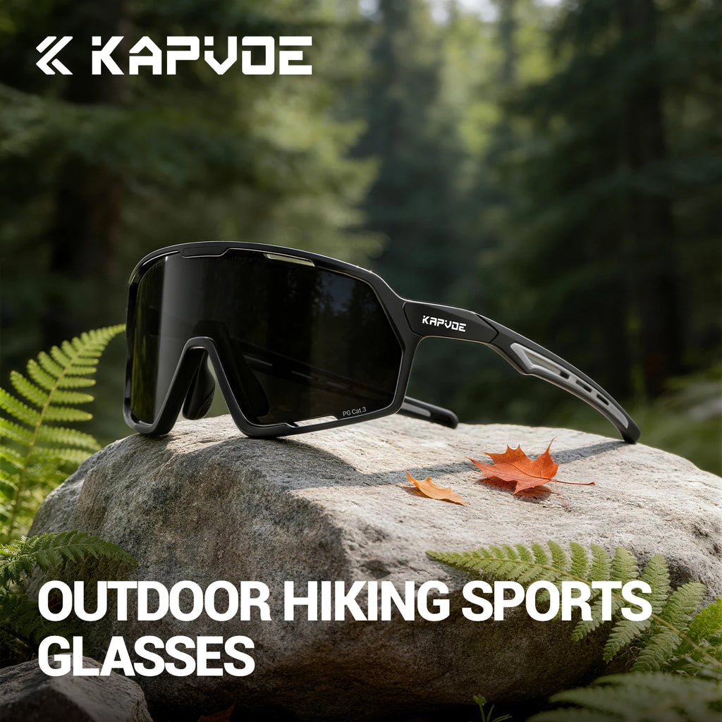Kapvoe UV400 Photochromic Sunglasses on Sale Polarized Cycling Glasses