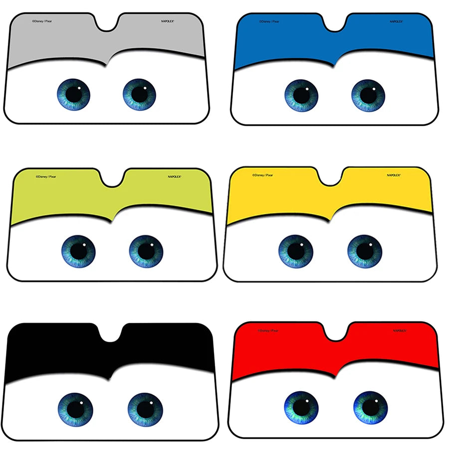 Car Solar Protection 6 Colors Eyes Heated Windshield Sunshade
