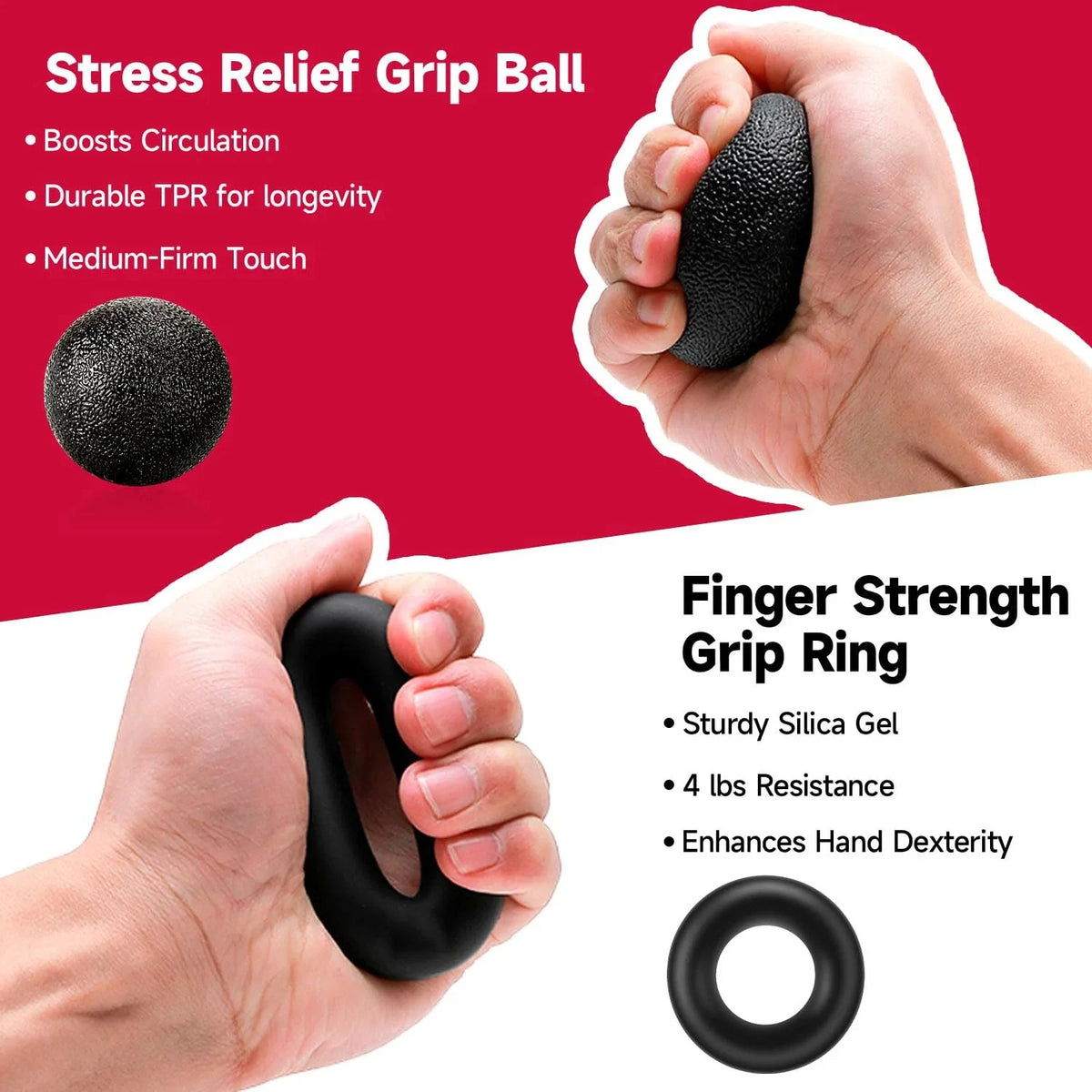 5-60kg Adjustable Heavy Hand Gripper Fitness Hand Exerciser Grip
