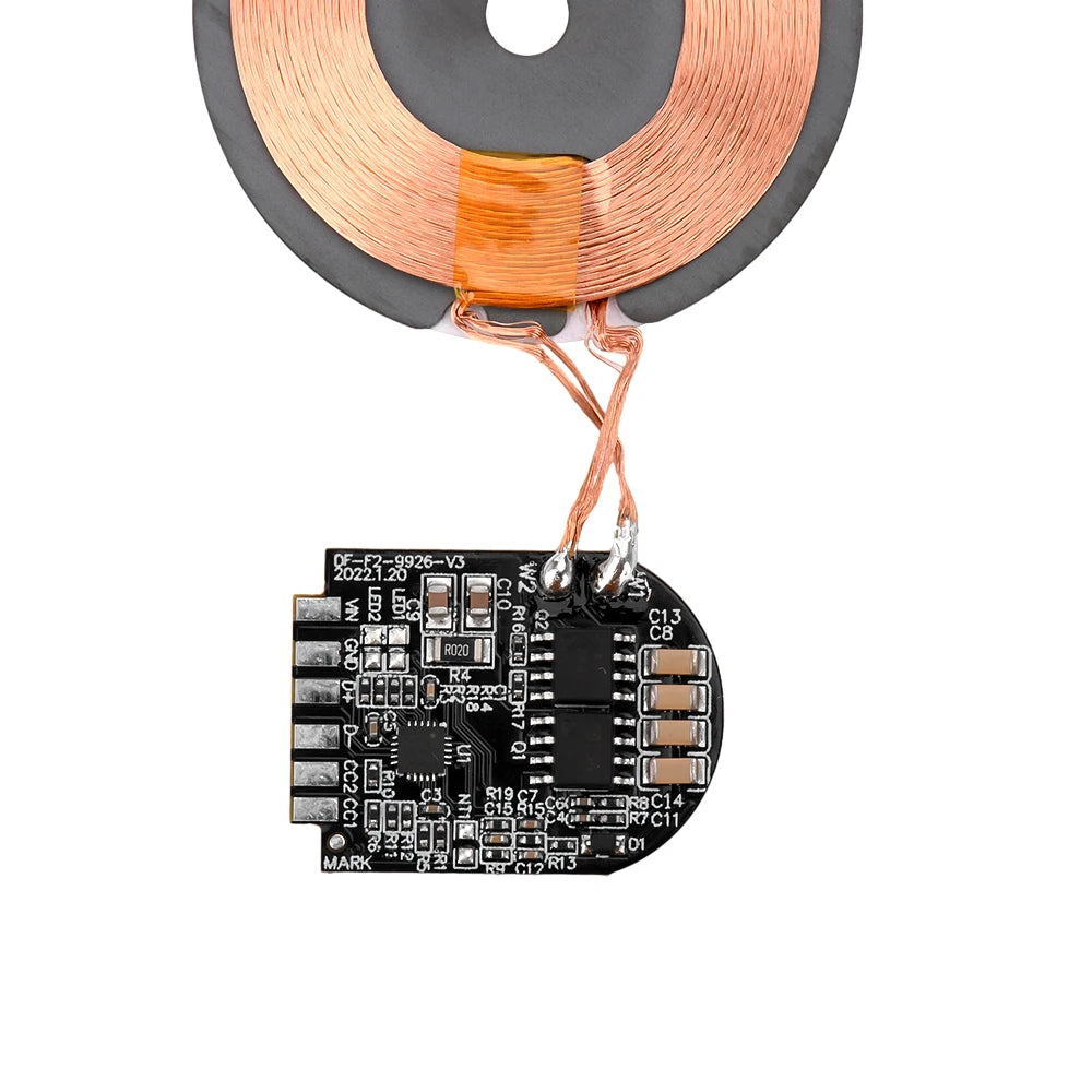 15W High Power Wireless Charger Module Wireless Charger Transmitter Module PCBA Board Coil