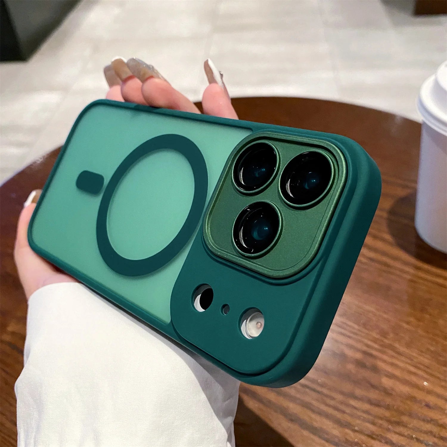 New iphone 17 Pro Max Air Matte Magnetic phone Case For iPhone 16 15 14 13 12 11 Pro Max Plus For Magsafe Wireless Charger Cover