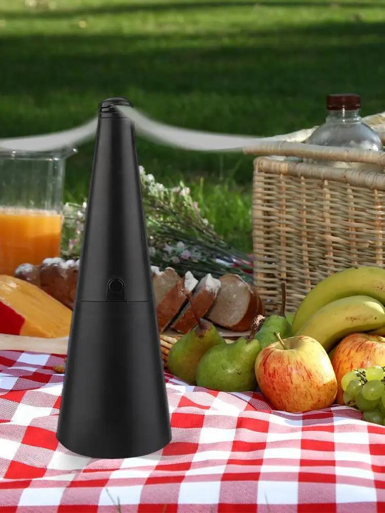Automatic Mosquito Repellent Fan Fly Swatter Fan Portable Rechargeable Table Fly Fans Outdoor Kitchen Fly Repellent Fan
