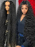 250% Density Curly Lace Front Wig, Pre-Plucked