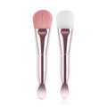 Dual-Use Silicone Facial Mask Brush with Soft Head And